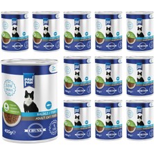 Orevio Yetişkin Kedi Balıklı ve Jöleli Konserve Mama 400 G x 12 Adet