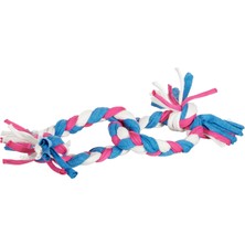 Orevio Köpek Diş Ipi 2 Halka 35 cm (Mavi-Kır-Bey)