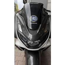 İstanbul Karbon Store Pcx Ön Çamurluk Üzeri Karbon Desen Geçme Kapak 2021-2026