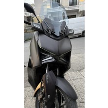 İstanbul Karbon Store Xmax Ön Far Altı Winglet Piano Black (Parlak Siyah) Kapak 2024-2026