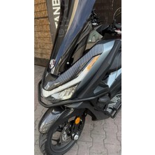 İstanbul Karbon Store Pcx Ön Far Üstü Karbon Desen Kapak 2025-2026