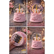 Mixoyuncak Romantik Işıklı & Müzikli Kar Küresi Mse-Kb-27
