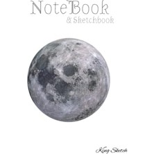 Orevio Moon Sketchbook And Notebook: 6x9 Cute Cats Kawaii Travel Size Sketch Book And Notebook For Girls And, Kids To: Writing Doodling King Sketch