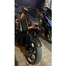 İstanbul Karbon Store Xmax 4lü Set Forget Desen Kapak (Ön Far Üstü+Ön Çamurluk+Far Altı Winglet+Sag Sol Basamak) 2024-2026 Ön Camı Sabit Modeller