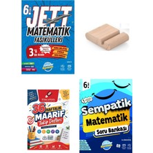Ünlüler Karması 6.sınıf Matematik Fasikül - Matematik Sempatik Soru Bankası+Maarif Defteri+Telefon Tutucu