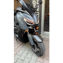 İstanbul Karbon Store Xmax 2li Set Karbon Kapak (Sag Sol Kulak + Ön Çamurluk) 2018-2023