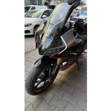 İstanbul Karbon Store Cf Moto 450SR Forget Desen Far Üzer Koruma Kapak