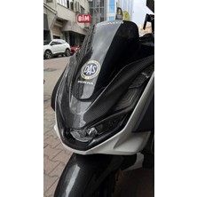 İstanbul Karbon Store Pcx Ön Far Üstü Karbon Desen Kapak 2021-2024