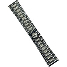 22 mm Yüksek Kalite Çelik Renk Saat Kordonu