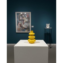 Ferdali Minimalist Dekoratif Vazo Modern El Yapımı Hediyelik