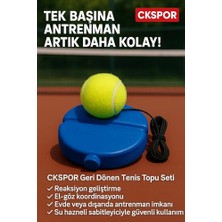 Orevio Geri Dönen Tenis Topu Antrenman Seti Solo Antrenman Için Mükemmel Yardımcı CKS-189-ANT