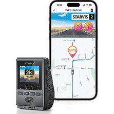 Orevio A119 Mini-2 Hdr 2k 60FPS 5ghz Wifi ve Gps'li Araç Kamerası