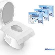 Orevio Klozete Atılabilir Klozet Örtüsü, Easyflush Sistemli, Suda Çözünür, Tek Kullanımlık, 3 Paket x 10 Adet