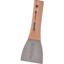 Duyar Macun Spatulası Ahşap Sap 10 cm