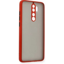 Xiaomi Redmi Note 8 Pro Kılıf Montreal Silikon Kapak - Kırmızı