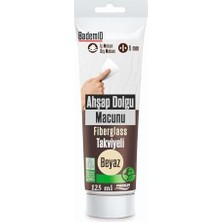 Orevio Ahşap Parke Tamir Macunu, Beyaz, Mobilya Masa Dolgu ve Çatlak Çizik Giderici, 125 Ml, Kullanıma Hazır
