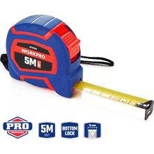 Orevio WP261009 5MX19 MM/16FT. Naylon Kaplama Sarı Çelik Şerit Metre