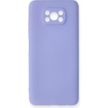 Luord-Store Pocophone X3 Nano Içi Kadife - Lila