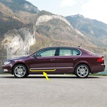 Orevio Sol Ön Kapı Krom Çıtası 3T0853515, Skoda Superb 2 ile Uyumlu 2009-2013