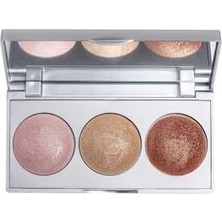 Orevio Strobing Highlighter Pink Gold Bronz Aydınlatıcı Palet