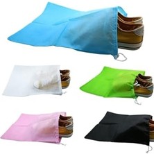 Orevio Ayakkabı Torbası 30 * 38 cm 3 Adet Mavi HEMDENM14