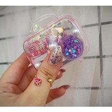 Orevio Glitter Far ve Lipgloss Çantalı Set, 654272599