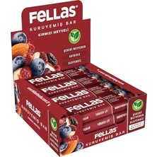 Orevio Kırmızı Meyveli Kuruyemiş Bar 30 G x 12 Adet