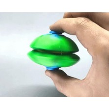 Orevio 5 cm Karışık Renkli Rulmansız Döner Fidget Topu, 3D Baskılı Dokunmatik Anti-Stres Oyuncağı