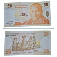 8.emisyon 50 Ytl Ççt+