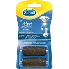 Orevio Velvet Smooth Express Pedi Crystal Diamonds Ekstra Soyma Taneciği, 2 Yedek Rulo