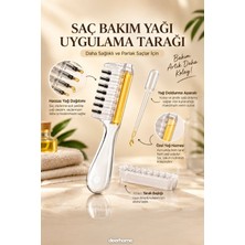 MCA Deerhome Saç Bakım Sıvısı Uygulama Tarağı Çok Uçlu Saç Derisi Masaj ve Serum Dağıtıcı Aparat