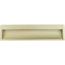 Orevio System 2163 Gömme Kulp Renksiz SSY2163 0224 Bb-Bb, 224 Mm, Tek Ebat, Siyah Renk