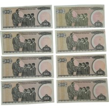 7.emisyon 8 Adet 10 Lira Ççt