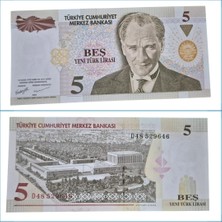 8.emisyon 5 Ytl Çil