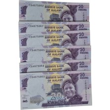 22 Adet Çil 20 Kwacha Malawı