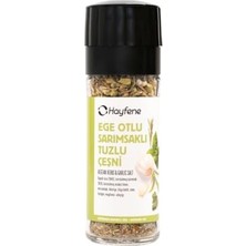 Orevio Değirmen, Ege Otlu Sarımsaklı Tuzlu Çeşni 40 Gram ( Kapaklı)
