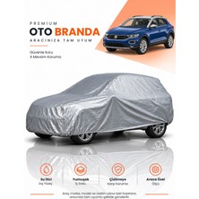 E-BİZ E-Biz Volkswagen T-Roc (2017-2025) Suv Uyumlu Araba Brandası Oto Branda Araba Örtüsü Araç Çadırı