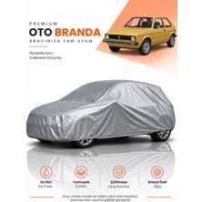 E-BİZ E-Biz Volkswagen Golf 1 (1974-1983) Hatchback Uyumlu Araba Brandası Oto Branda Araba Örtüsü Araç Çadırı