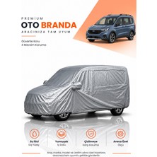 E-BİZ E-Biz Ford Tourneo Courier 2 Camlı (2023-2026) Kombi Uyumlu Araba Brandası Oto Branda Araba Örtüsü