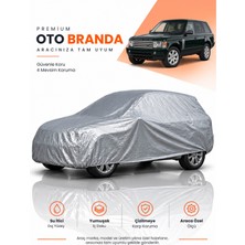 E-BİZ E-Biz Land Rover Range Rover (2002-2012) Suv Uyumlu Araba Brandası Oto Branda Araba Örtüsü Araç Çadırı