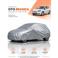 E-BİZ E-Biz Fiat Punto (2012-2018) Hatchback Uyumlu Araba Brandası Oto Branda Araba Örtüsü Araç Çadırı