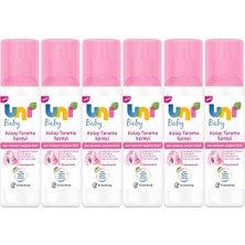 Orevio Kolay Saç Tarama Spreyi 200 Ml, 6'lı Set, Zor Taranan Saçlara Özel P09113