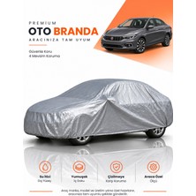 E-BİZ E-Biz Fiat Egea (2020-2026) Sedan Uyumlu Araba Brandası Oto Branda Araba Örtüsü Araç Çadırı