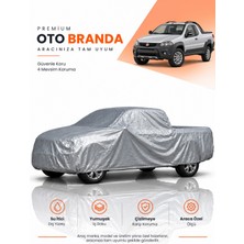E-BİZ E-Biz Fiat Strada (2020-2026) Pıckup Uyumlu Araba Brandası Oto Branda Araba Örtüsü Araç Çadırı