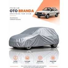 E-BİZ E-Biz Volvo 340 (1976-1991) Hatchback Uyumlu Araba Brandası Oto Branda Araba Örtüsü Araç Çadırı