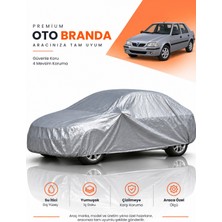 E-BİZ E-Biz Dacia Solenza (2003-2005) Sedan Uyumlu Araba Brandası Oto Branda Araba Örtüsü Araç Çadırı