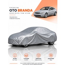 E-BİZ E-Biz Mercedes-Benz Clc (2008-2011) Coupe Uyumlu Araba Brandası Oto Branda Araba Örtüsü Araç Çadırı