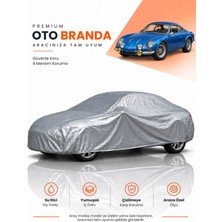 E-BİZ E-Biz Renault Alpine (1971-1985) Coupe Uyumlu Araba Brandası Oto Branda Araba Örtüsü Araç Çadırı