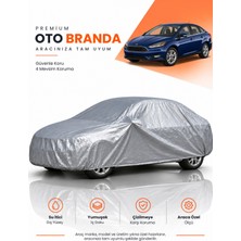 E-BİZ E-Biz Ford Focus 4 (2018-2022) Sedan Uyumlu Araba Brandası Oto Branda Araba Örtüsü Araç Çadırı