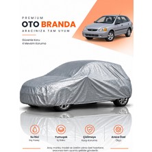 E-BİZ E-Biz Kia Rio (2000-2005) Hatchback Uyumlu Araba Brandası Oto Branda Araba Örtüsü Araç Çadırı